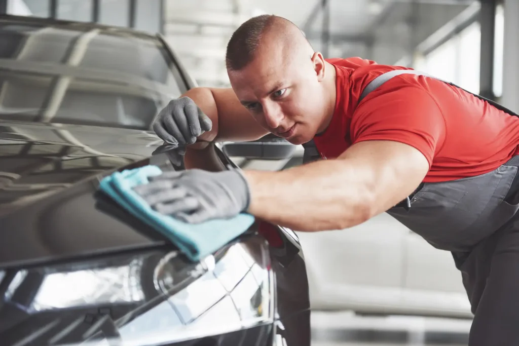 Professional car valeting service in leeds